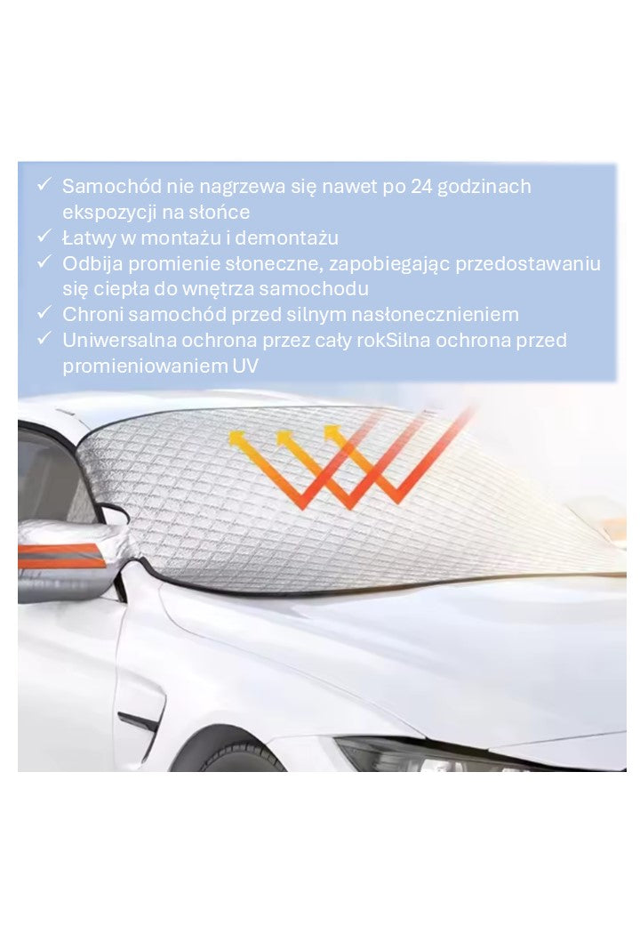 Pokrowiec na przednią szybę samochodu