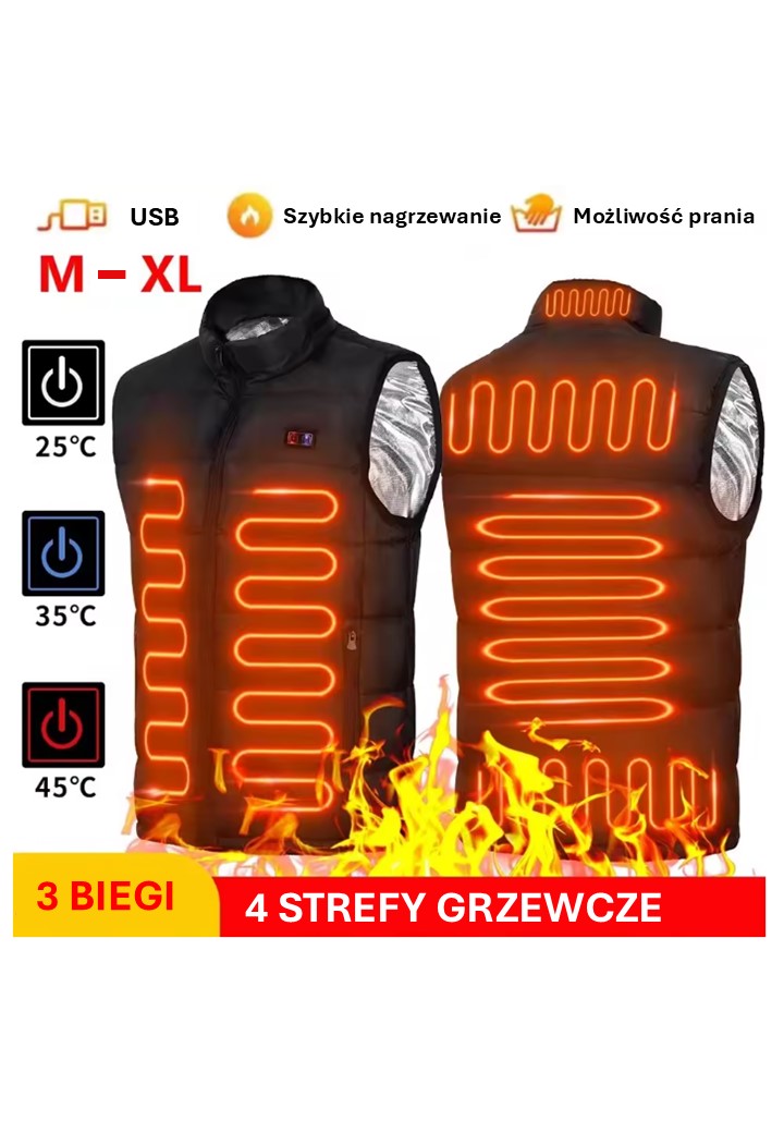 Ogrzewana kamizelka